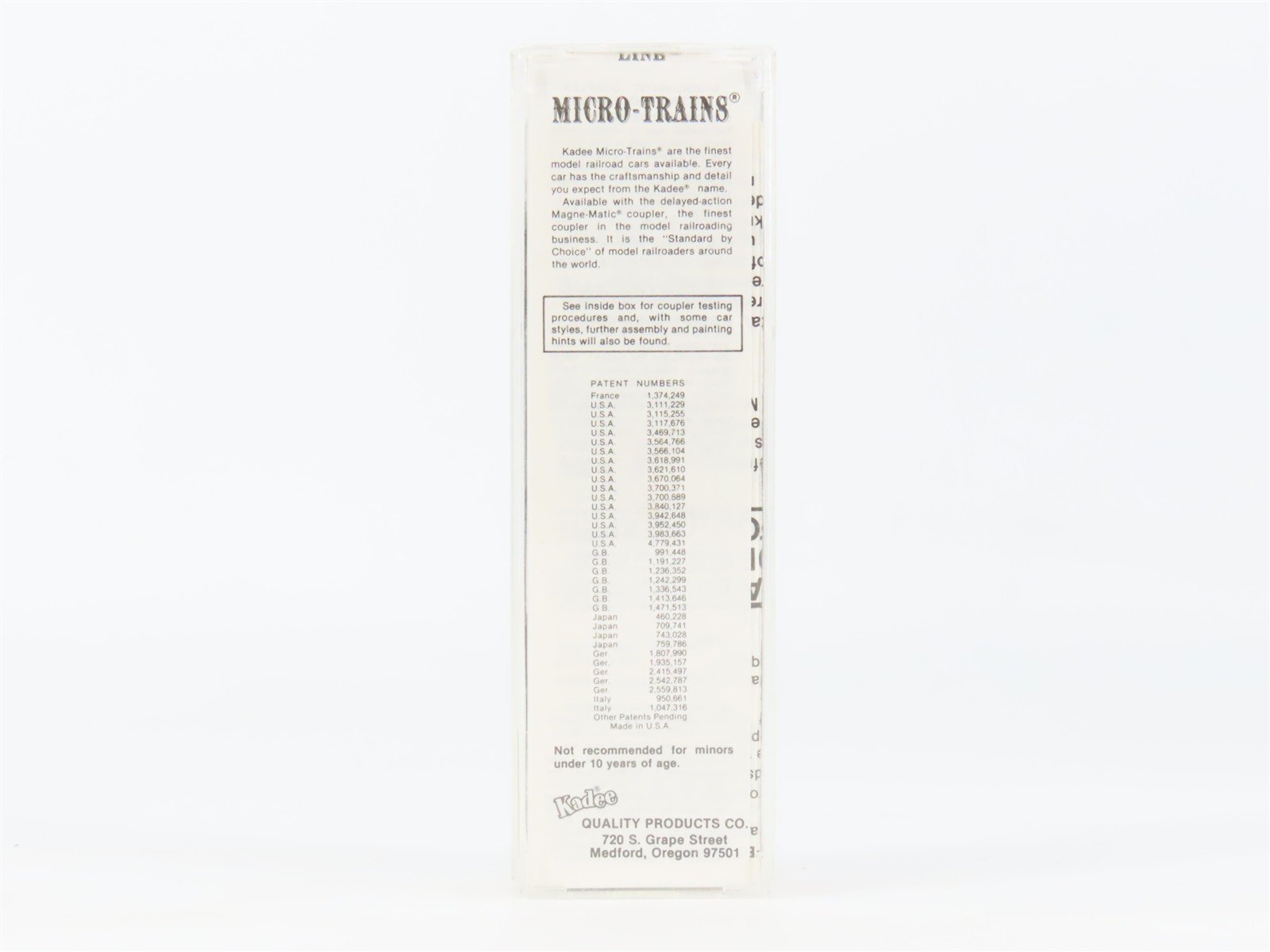 N Scale Micro-Trains/Kadee 47330 WFEX Great Northern 40' Reefer #72102