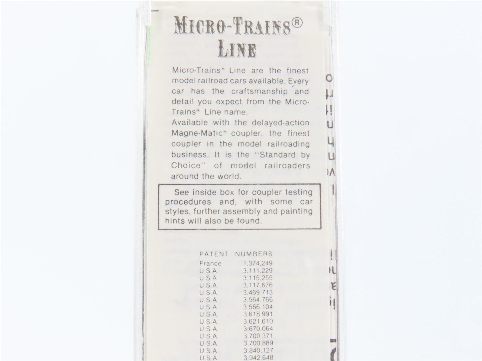 N Scale Micro-Trains MTL 47190 MDT New York Central 40' Wood Reefer #11258