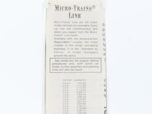 N Scale Micro-Trains MTL 47190 MDT New York Central 40' Wood Reefer #11258