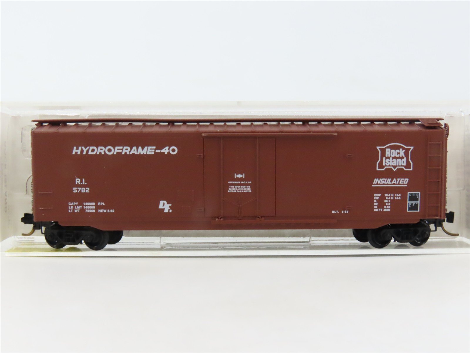 N Scale Micro-Trains/Kadee 32290 RI Rock Island 50' Standard Boxcar #5782
