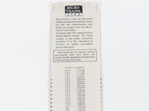 N Scale Micro-Trains/Kadee 44050 WTCX Weyerhaeuser 50' Flatcar #44056