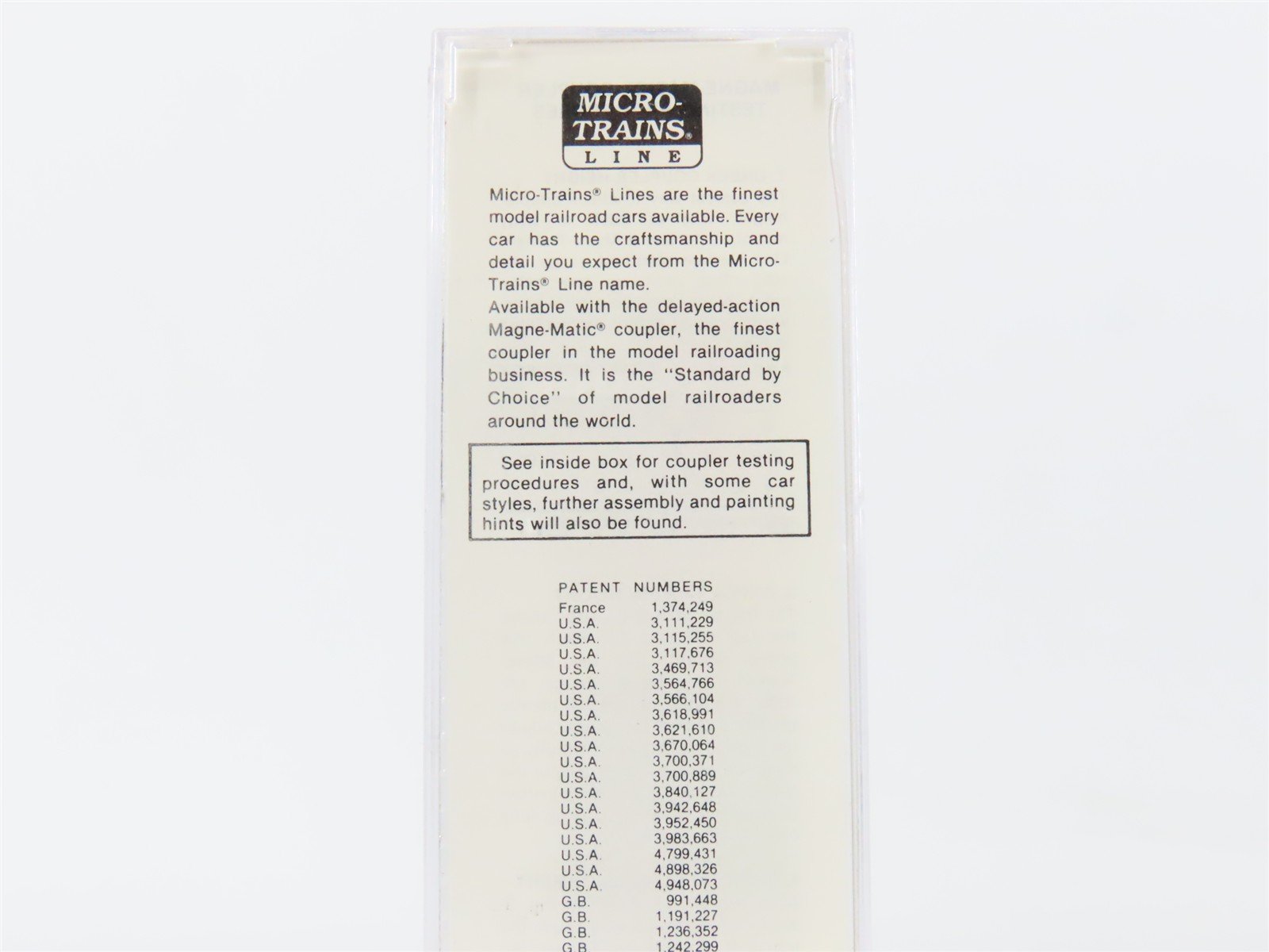 N Scale Micro-Trains MTL 20086 Micro-Trains 40' Standard Boxcar #1991