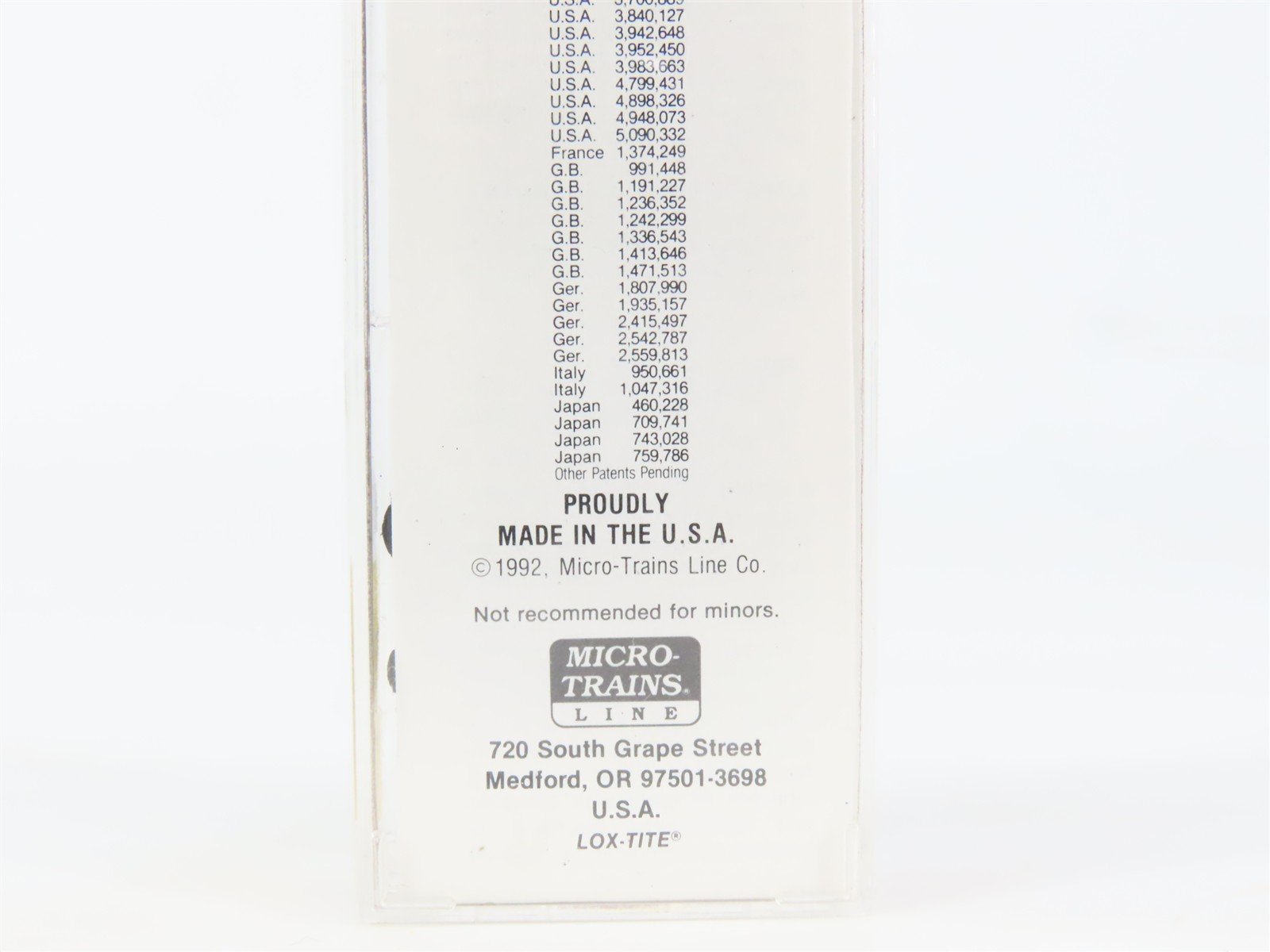 N Scale Micro-Trains MTL 31030 IC Illinois Central 50' Standard Boxcar #523469