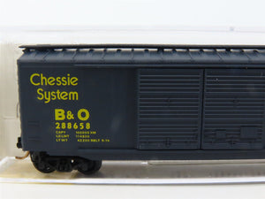 N Scale Micro-Trains MTL 34010 B&O Baltimore & Ohio 50' Standard Boxcar #288658