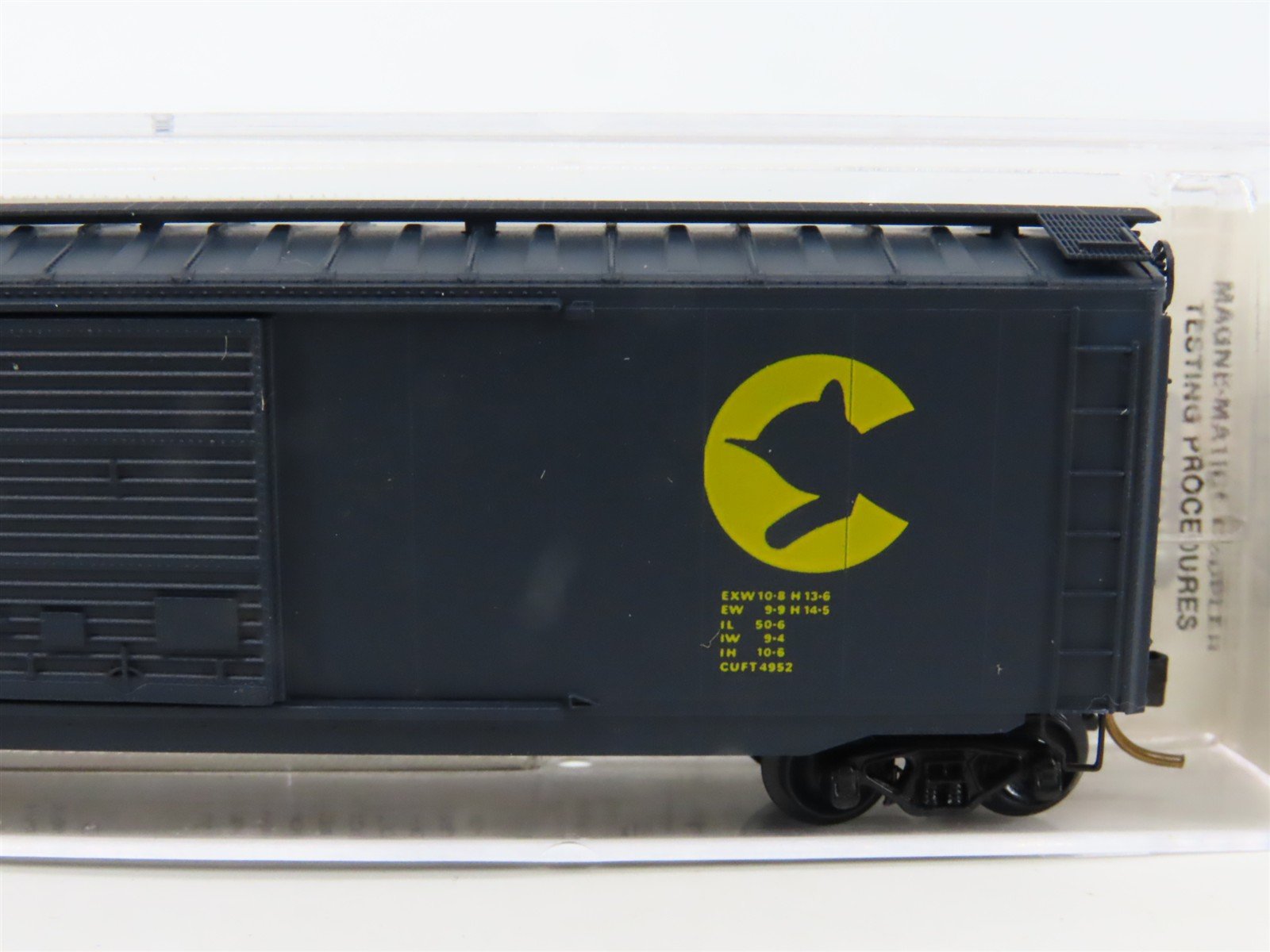 N Scale Micro-Trains MTL 34010 B&O Baltimore & Ohio 50' Standard Boxcar #288658