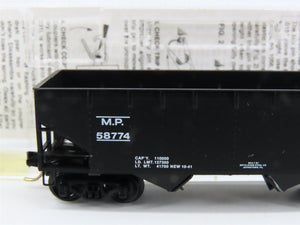 N Scale Micro-Trains MTL 55320 MP Missouri Pacific 33' 2-Bay Open Hopper #58774