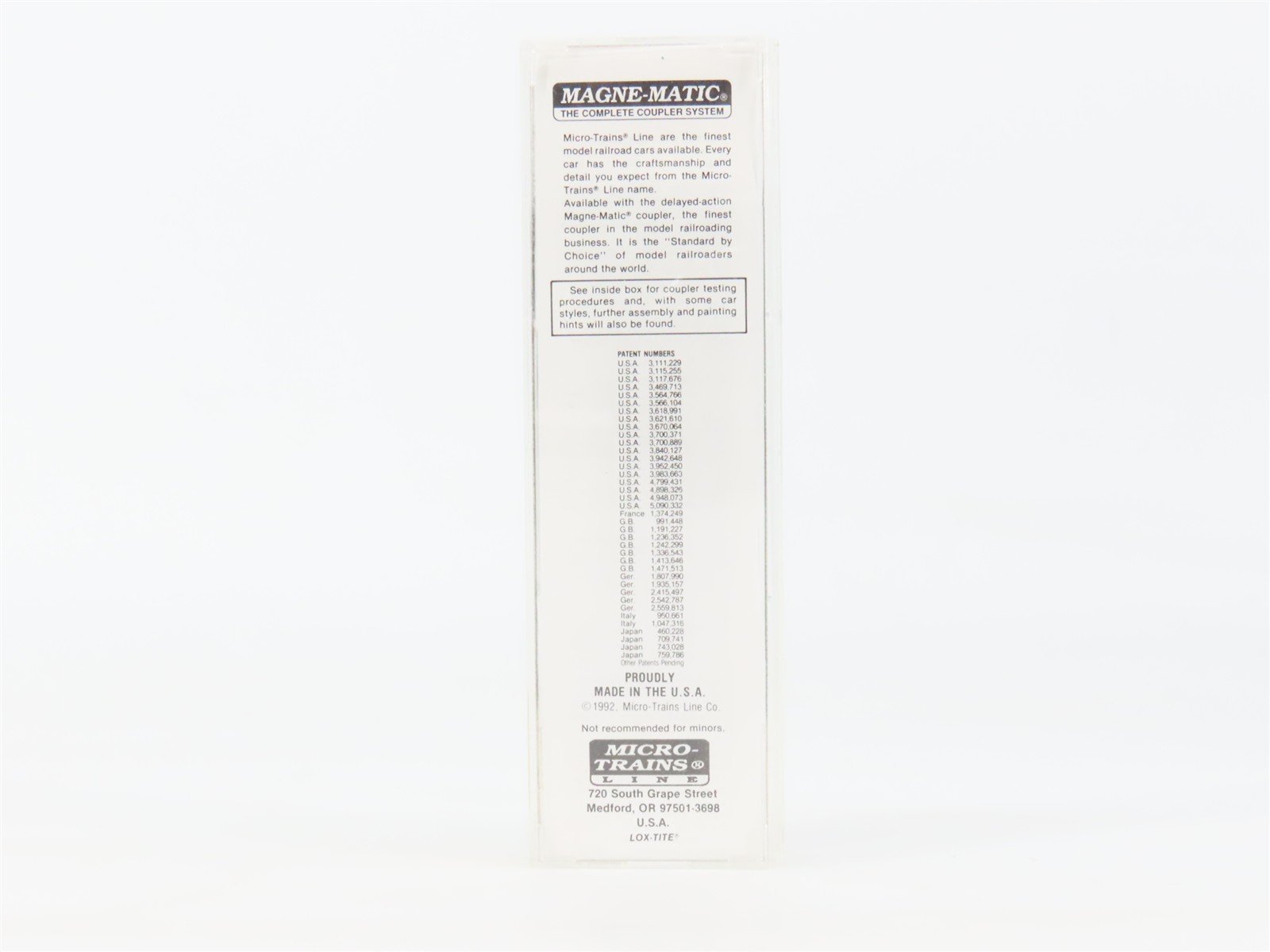 N Scale Micro-Trains MTL 20670 NWSW Susquehanna 40' Standard Boxcar #504
