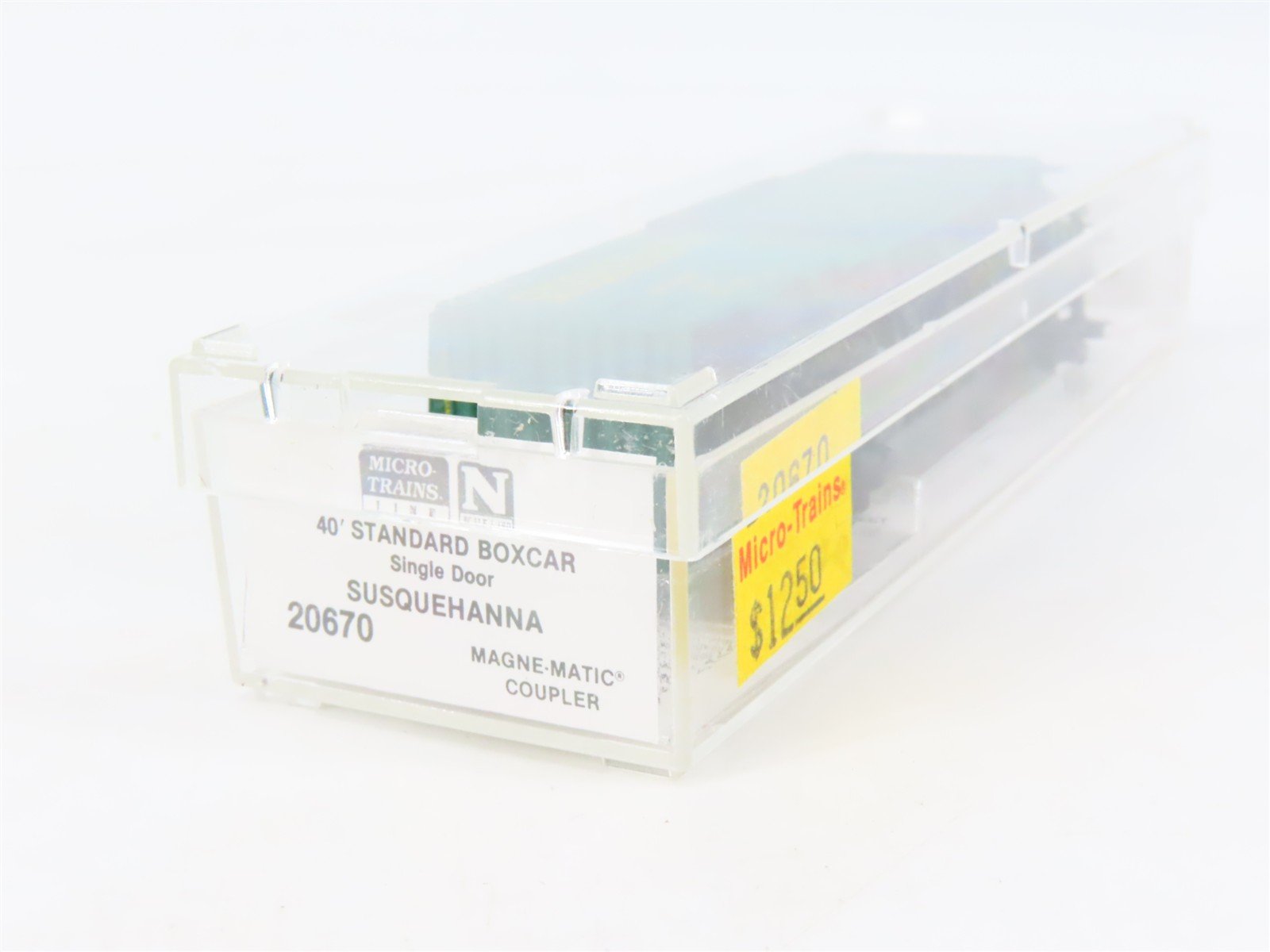 N Scale Micro-Trains MTL 20670 NWSW Susquehanna 40' Standard Boxcar #504