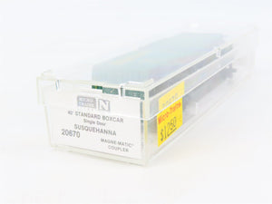 N Scale Micro-Trains MTL 20670 NWSW Susquehanna 40' Standard Boxcar #504