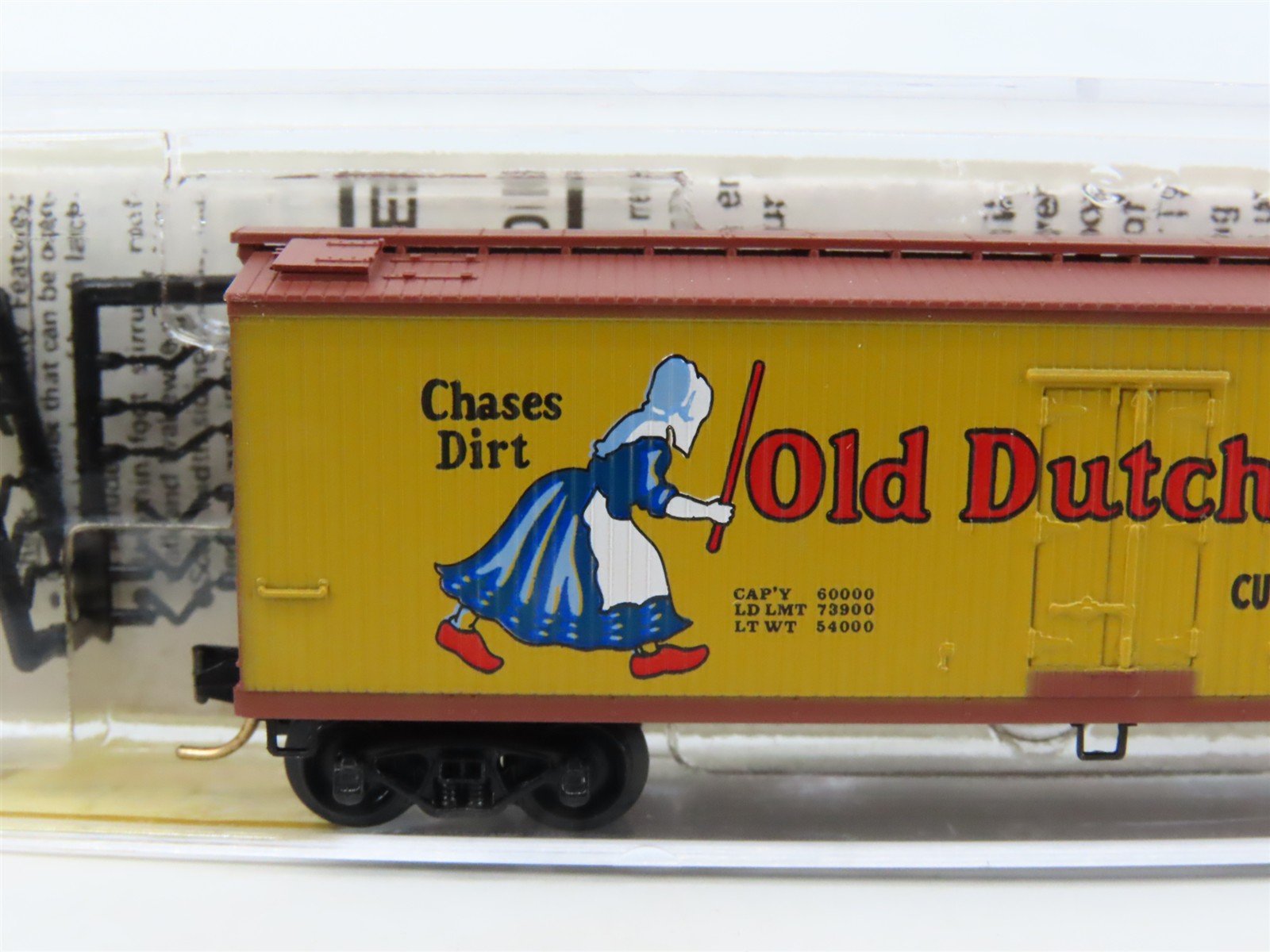 N Scale Micro-Trains MTL 49010 Cudahy/Old Dutch 40' Wood Reefer #2962