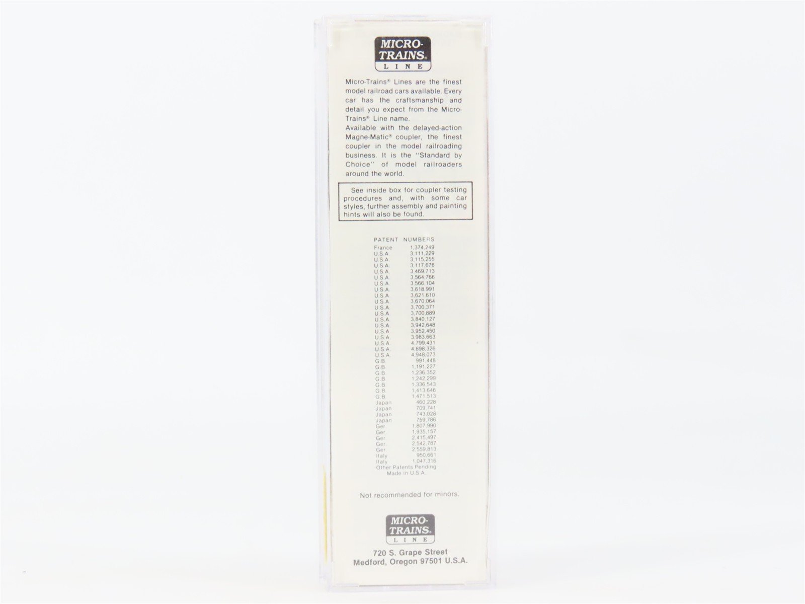 N Scale Micro-Trains MTL 49010 Cudahy/Old Dutch 40' Wood Reefer #2962