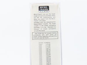 N Scale Micro-Trains MTL 21020 BAR Bangor & Aroostook 40' Boxcar #2231