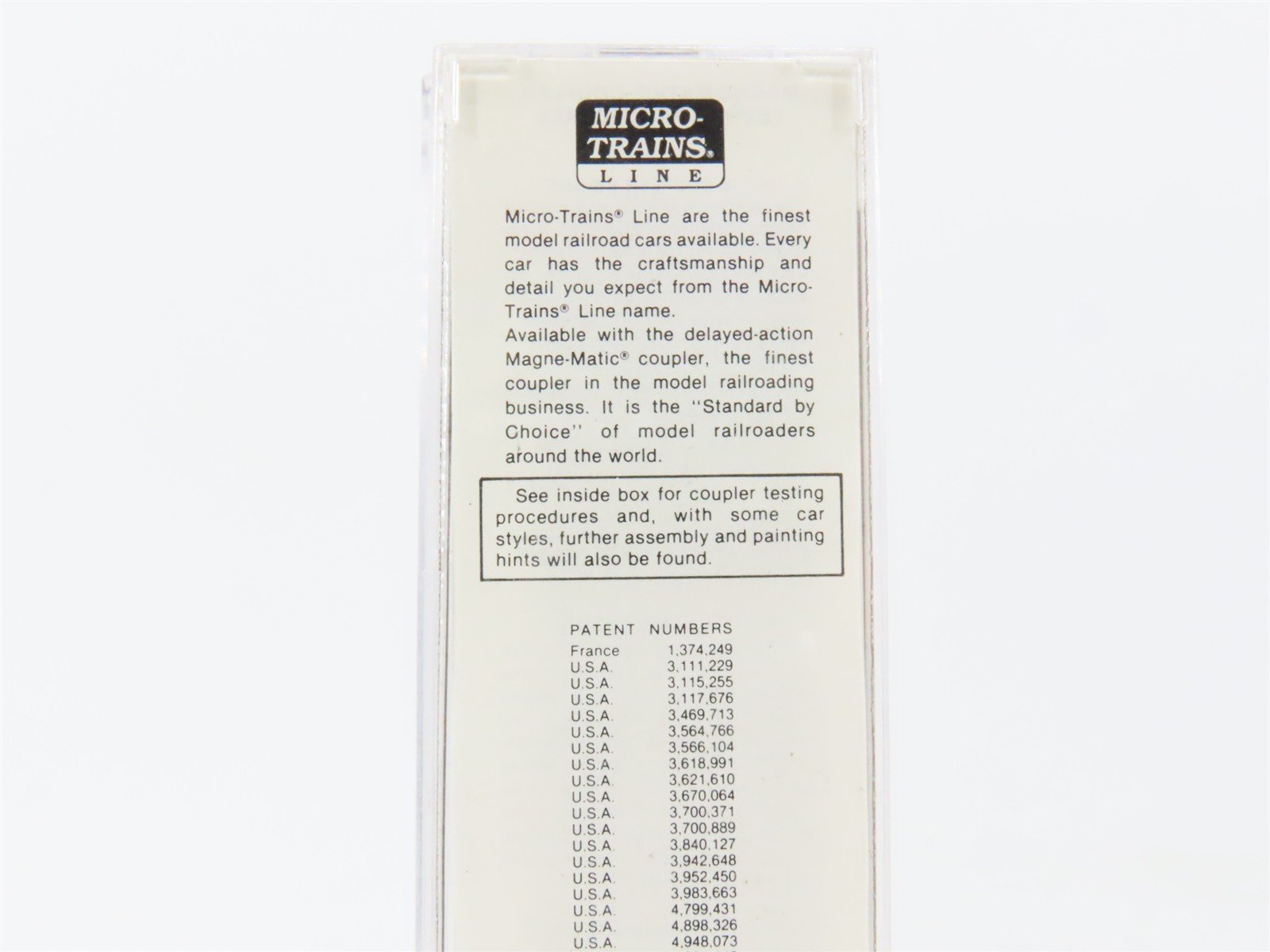 N Scale Micro-Trains MTL 37010 CR Conrail 50' Standard Boxcar #175447