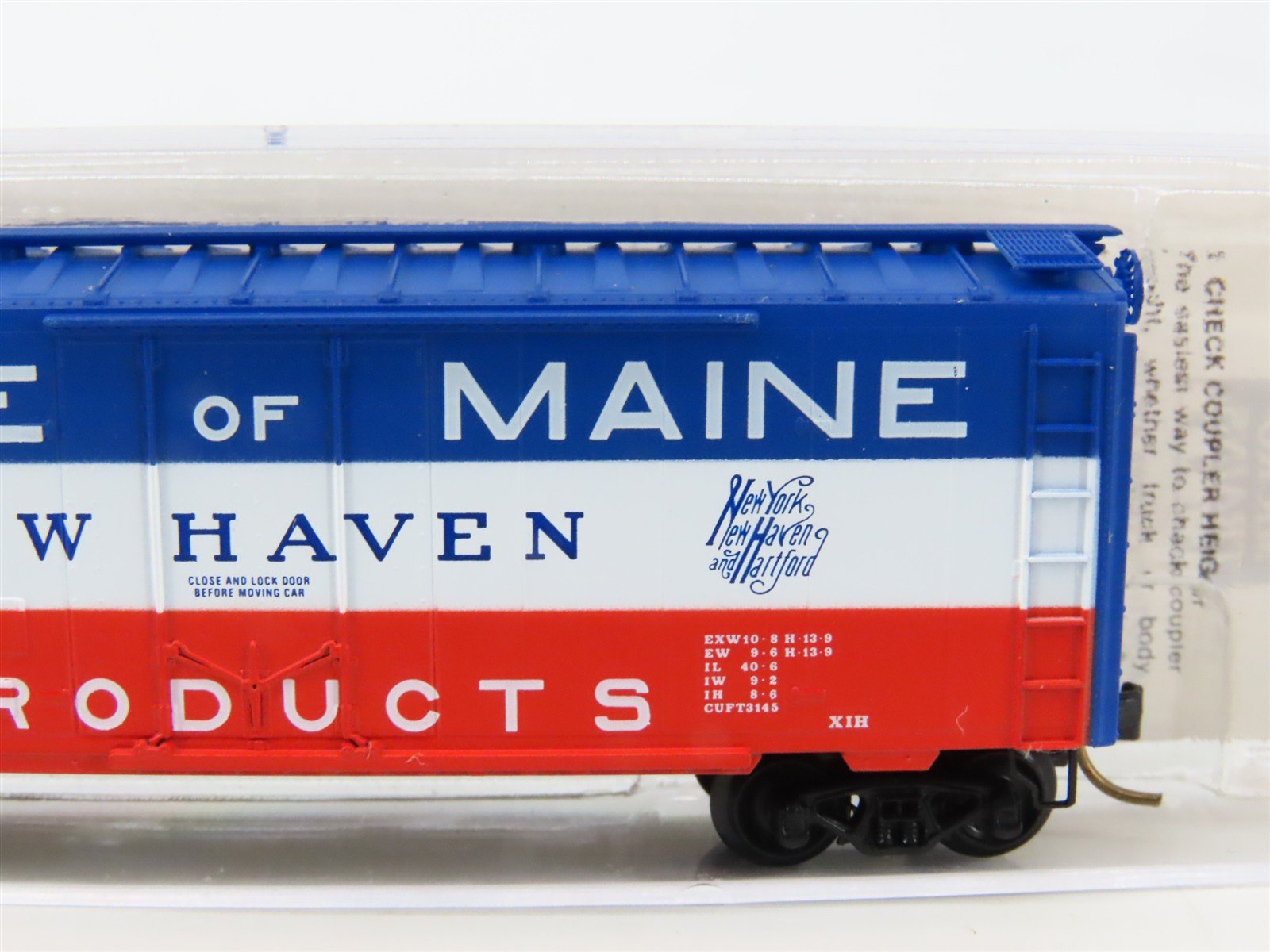 N Scale Micro-Trains MTL 21160 NH New Haven State of Maine 40' Boxcar #45004