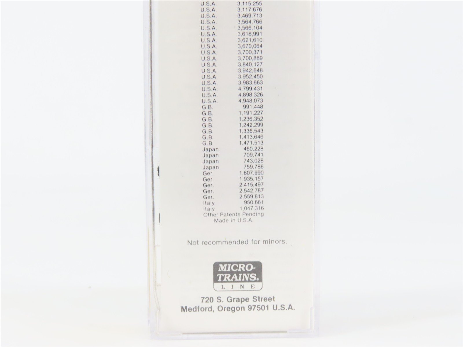 N Scale Micro-Trains MTL 21160 NH New Haven State of Maine 40' Boxcar #45004