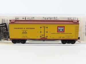 N Scale Micro-Trains MTL 49370 CBQ/Colorado & Southern 40' Wood Reefer #50050
