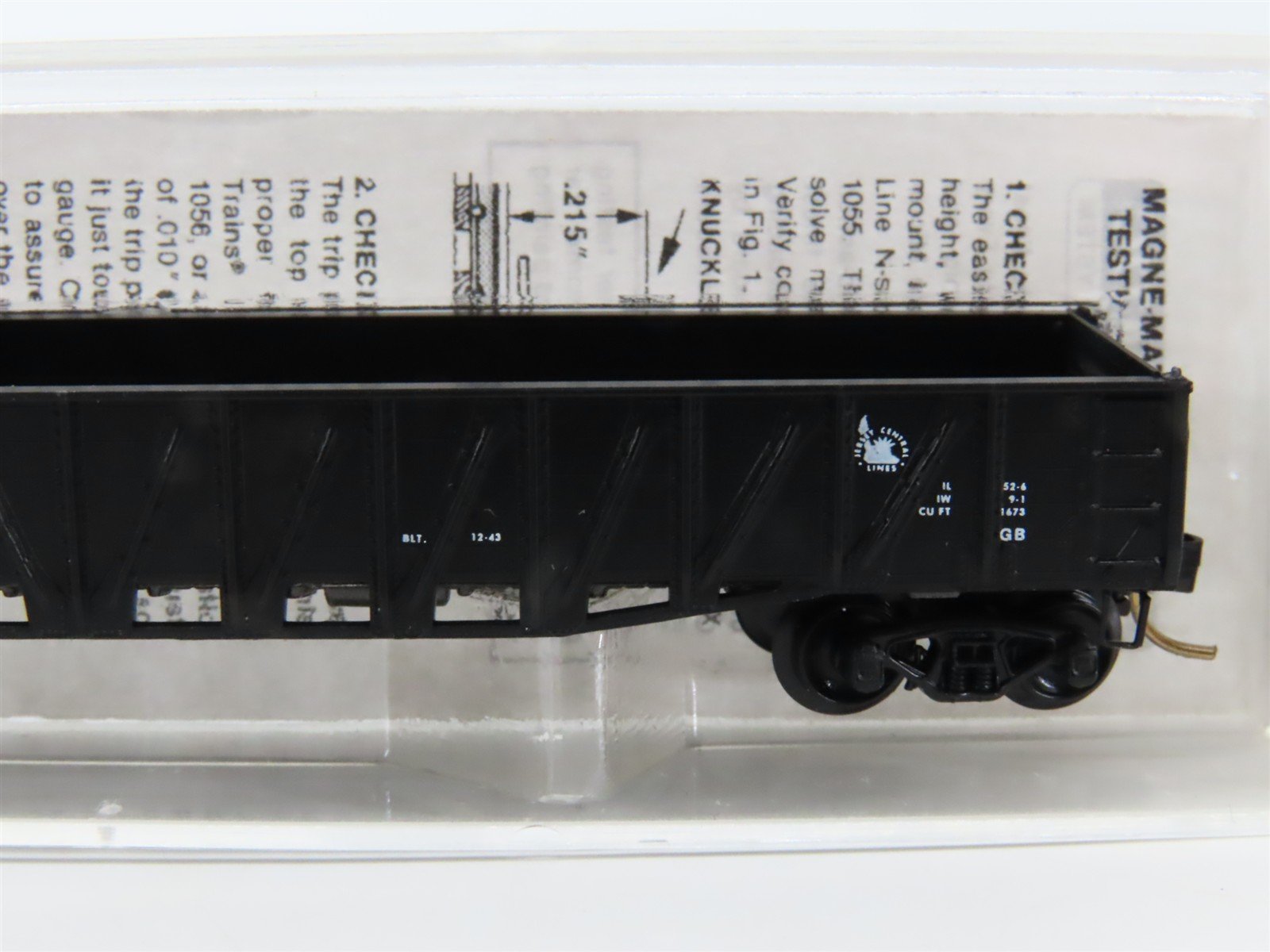 N Scale Micro-Trains MTL 62050 CNJ Jersey Central 50' Composite Gondola #86769
