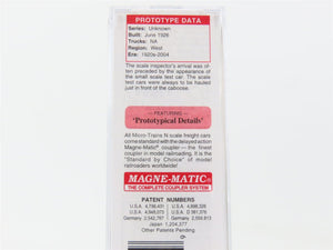 N Scale Micro-Trains MTL 12100040 SSW Cotton Belt Scale Test Car #99203
