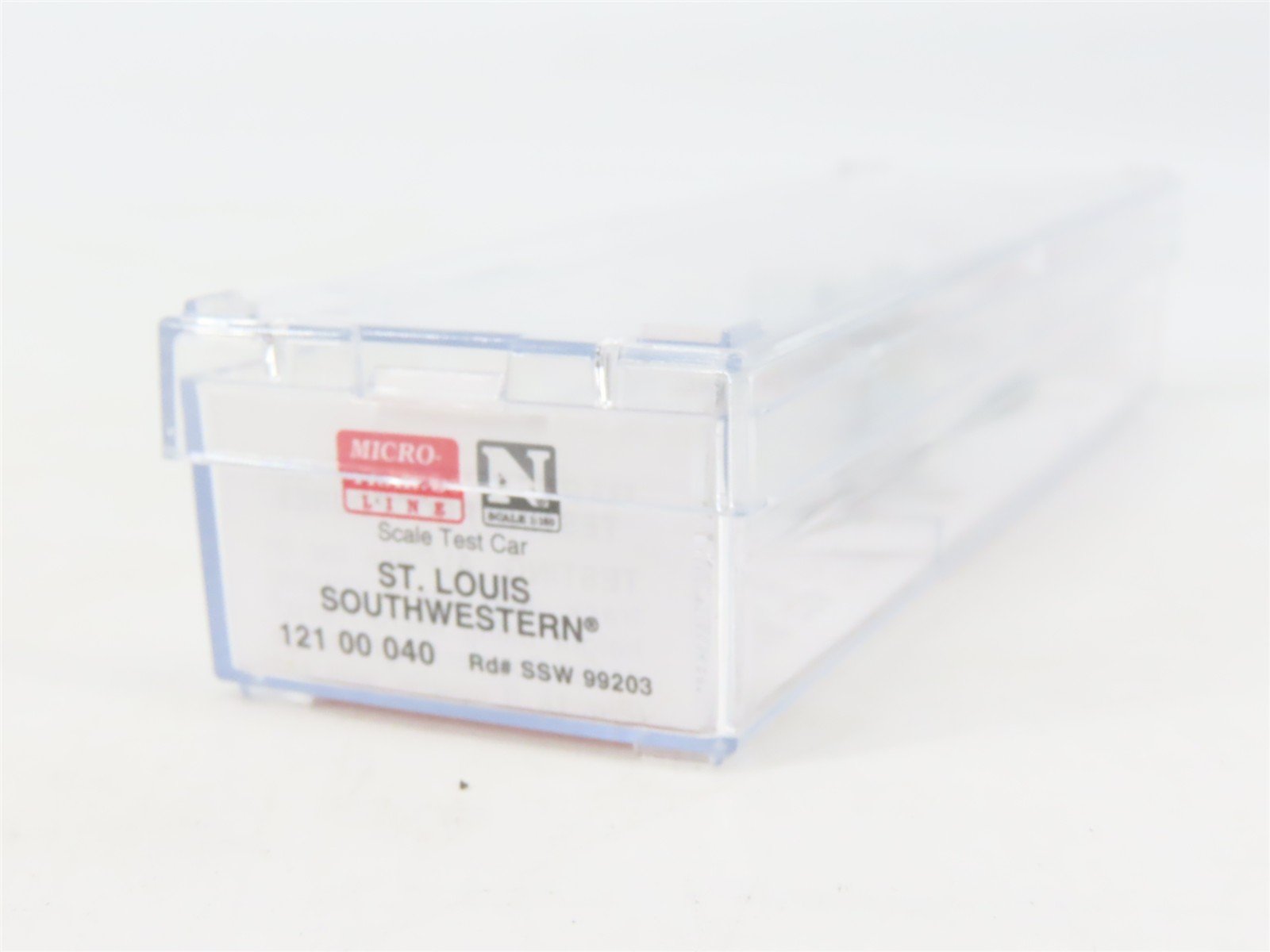 N Scale Micro-Trains MTL 12100040 SSW Cotton Belt Scale Test Car #99203