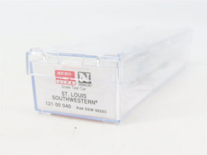 N Scale Micro-Trains MTL 12100040 SSW Cotton Belt Scale Test Car #99203