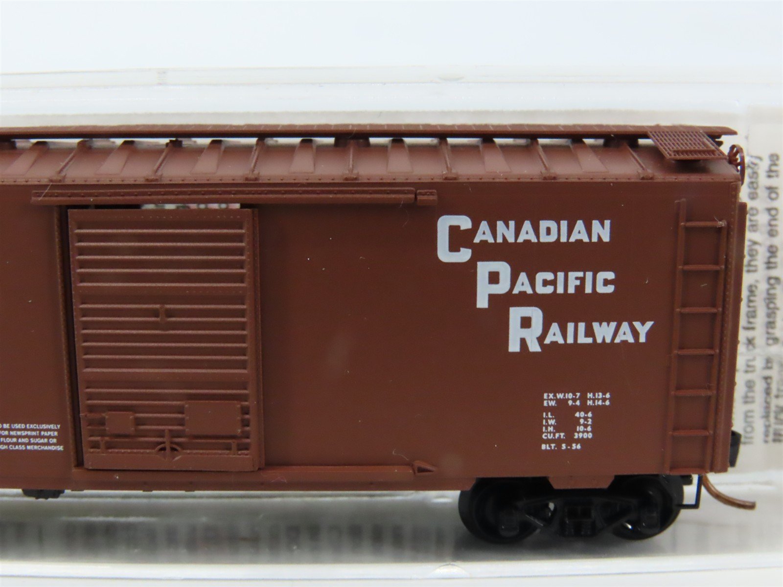 N Scale Micro-Trains MTL 20436/2 CP Canadian Pacific 40' Standard Boxcar #51059