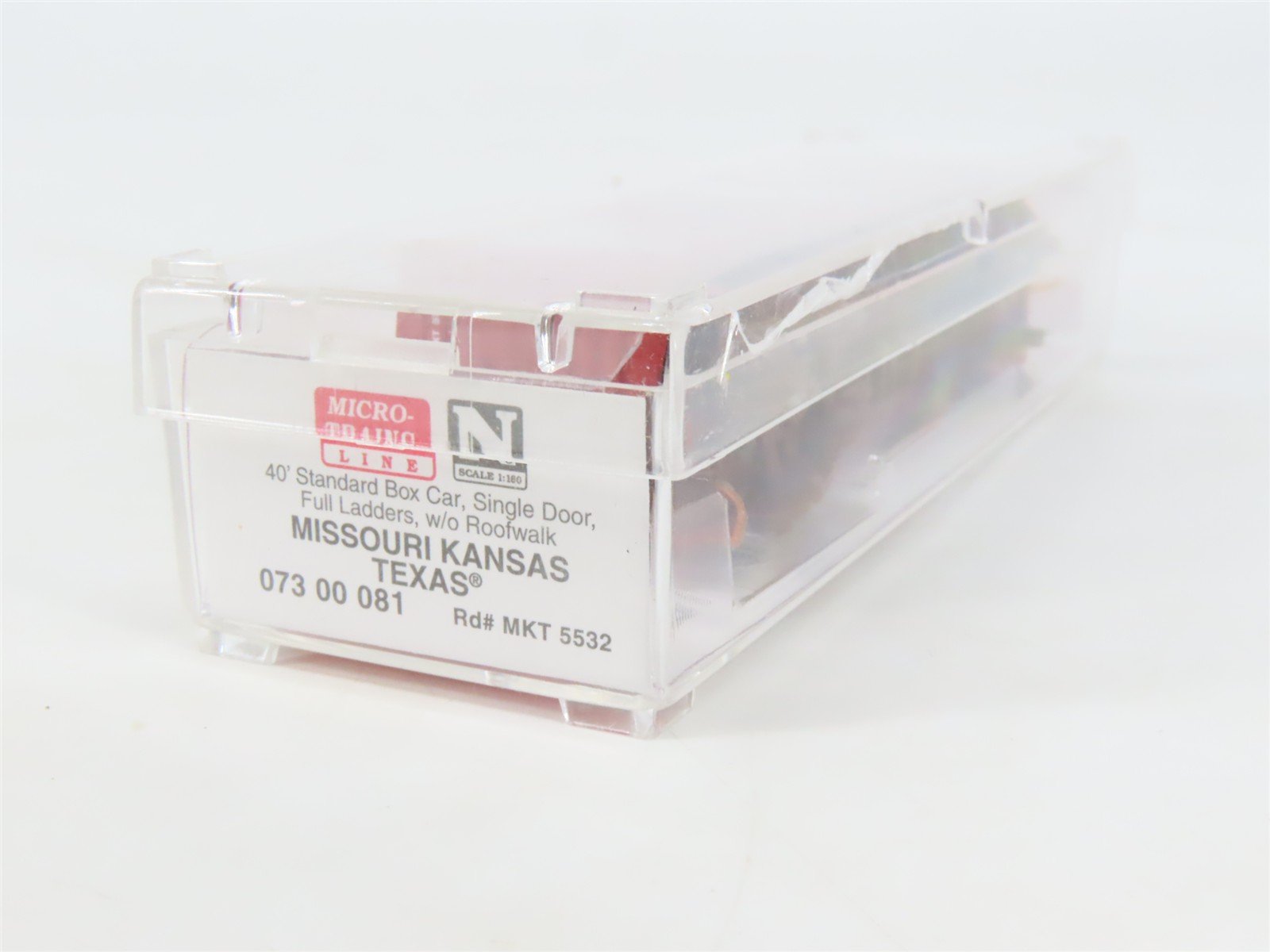 N Scale Micro-Trains MTL 07300081 MKT Missouri Kansas Texas 40' Boxcar #5532