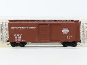 N Micro-Trains MTL 20950 CGW Chicago Great Western 40' Standard Boxcar #90017