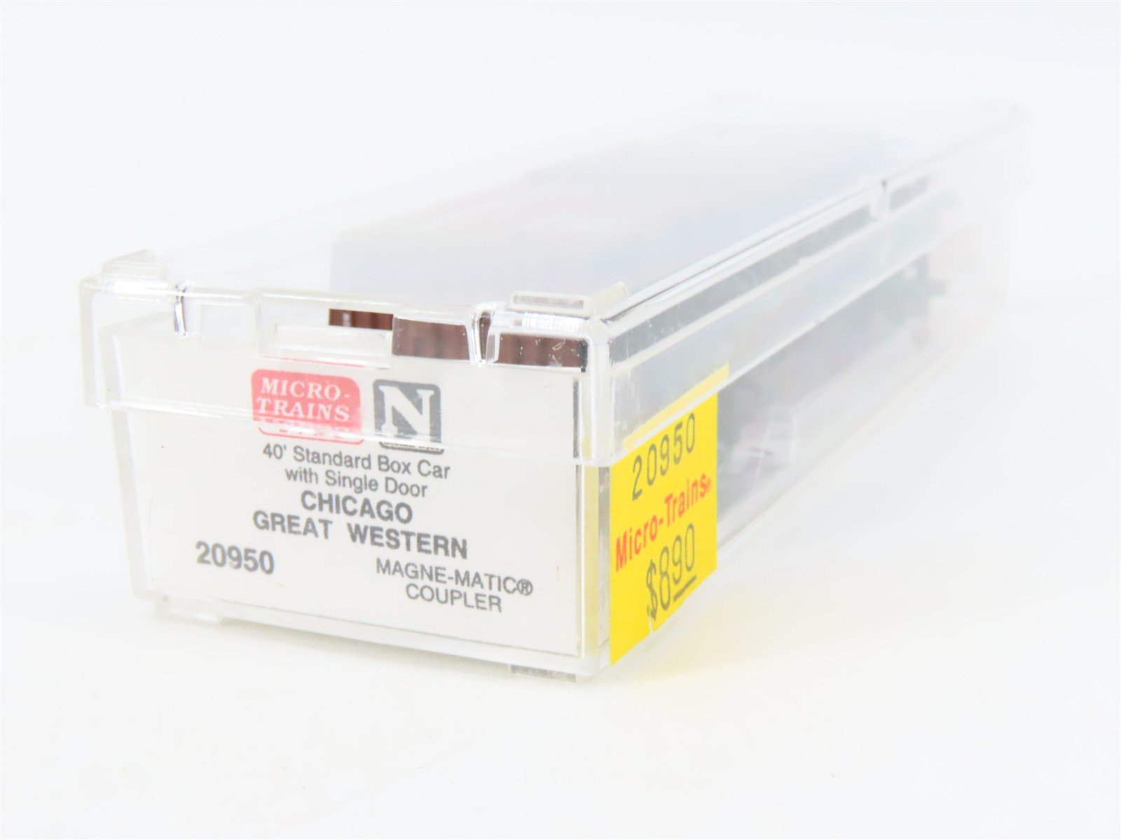 N Micro-Trains MTL 20950 CGW Chicago Great Western 40' Standard Boxcar #90017