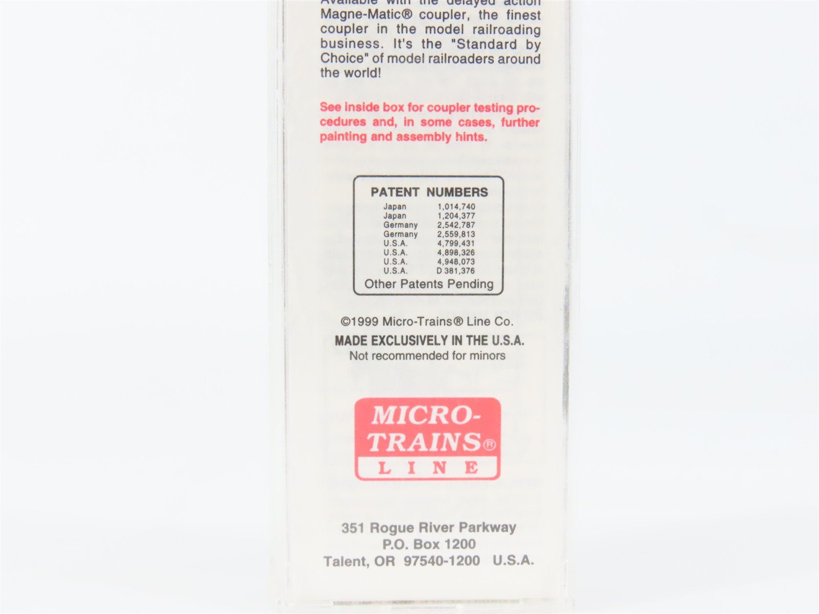 N Scale Micro-Trains MTL 49510 WIF West India Fruit 40' Wood Reefer #724