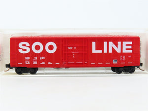 N Scale Micro-Trains MTL 27260 SOO Line 50' Rib Side Boxcar #19369