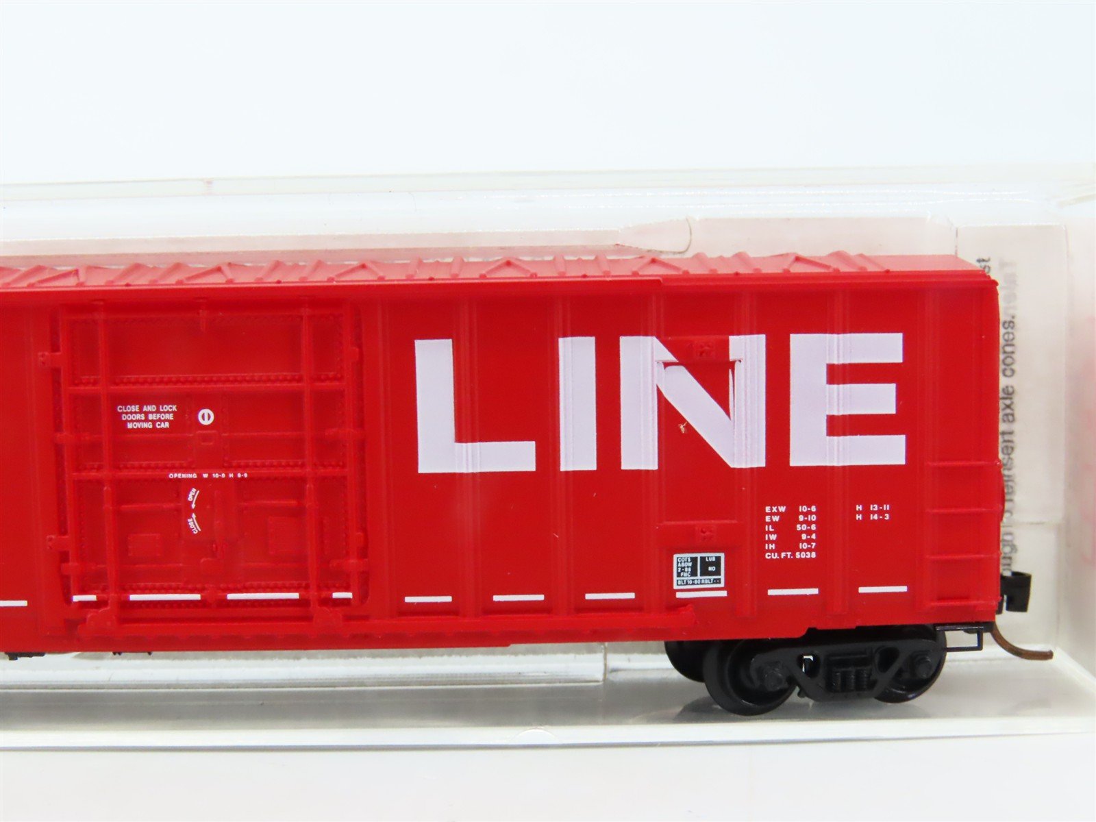N Scale Micro-Trains MTL 27260 SOO Line 50' Rib Side Boxcar #19369