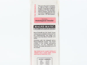 N Scale Micro-Trains MTL 27260 SOO Line 50' Rib Side Boxcar #19369
