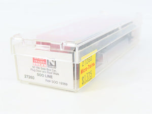 N Scale Micro-Trains MTL 27260 SOO Line 50' Rib Side Boxcar #19369