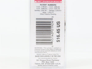 N Scale Micro-Trains MTL 04500320 CN Canadian National 50' Flatcar #54201 wLoad