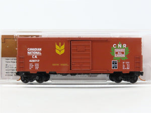 N Scale Micro-Trains MTL 02400341 CN Canadian National 40' Boxcar #428717