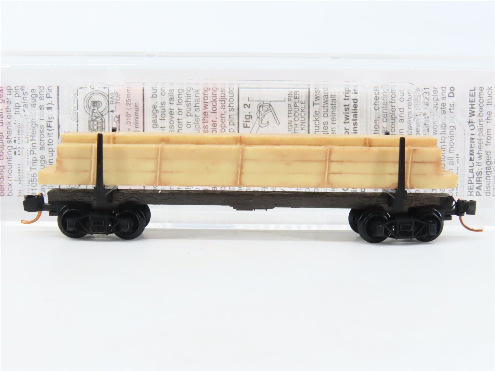 N Scale Micro-Trains MTL 11400080 40' Modern Log Car w/Load