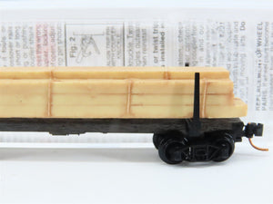 N Scale Micro-Trains MTL 11400080 40' Modern Log Car w/Load