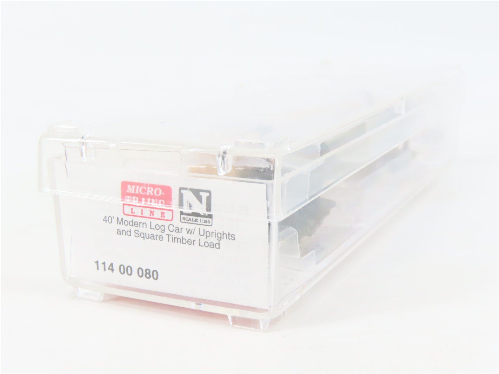 N Scale Micro-Trains MTL 11400080 40' Modern Log Car w/Load
