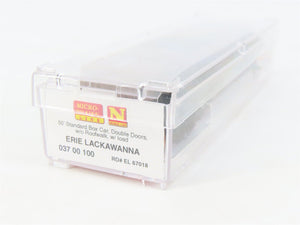 N Scale Micro-Trains MTL 03700100 EL Erie Lackawanna 50' Boxcar #67018 w/Load