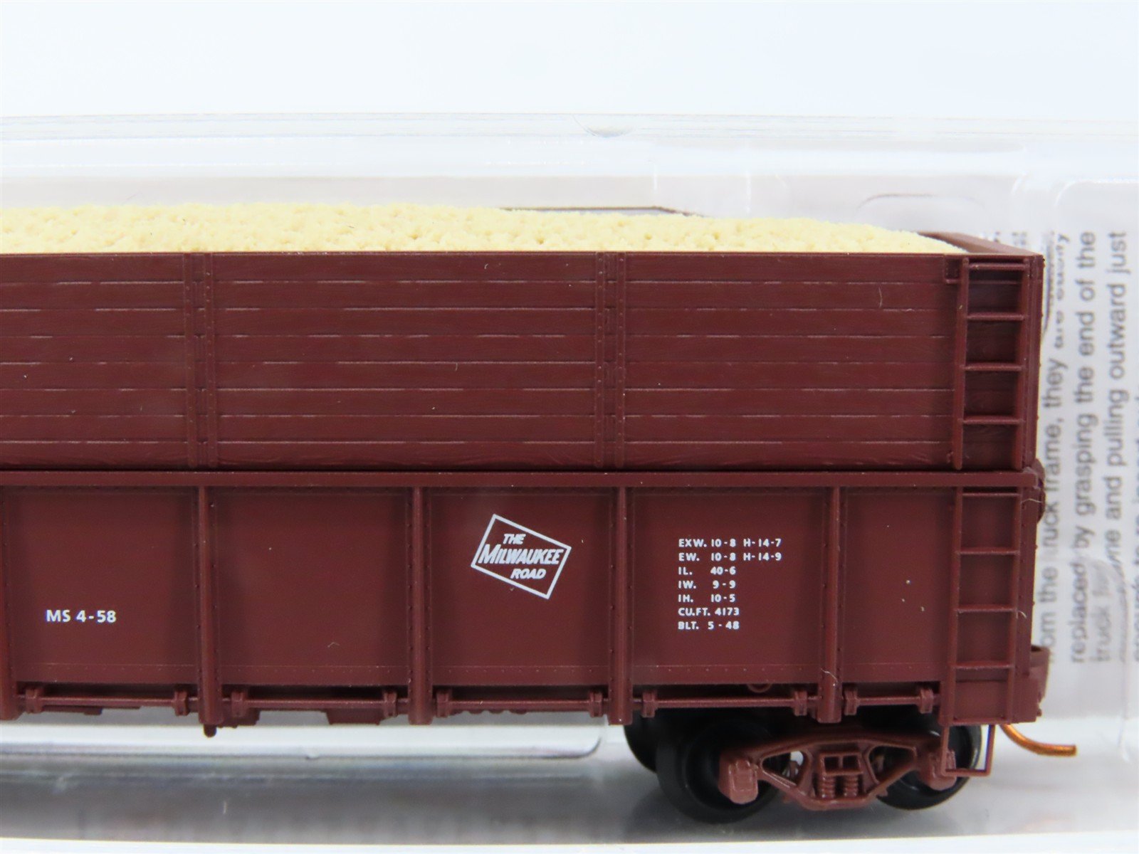 N Scale Micro-Trains MTL 08400031 MILW Railway 40' Woodchip Gondola #93118