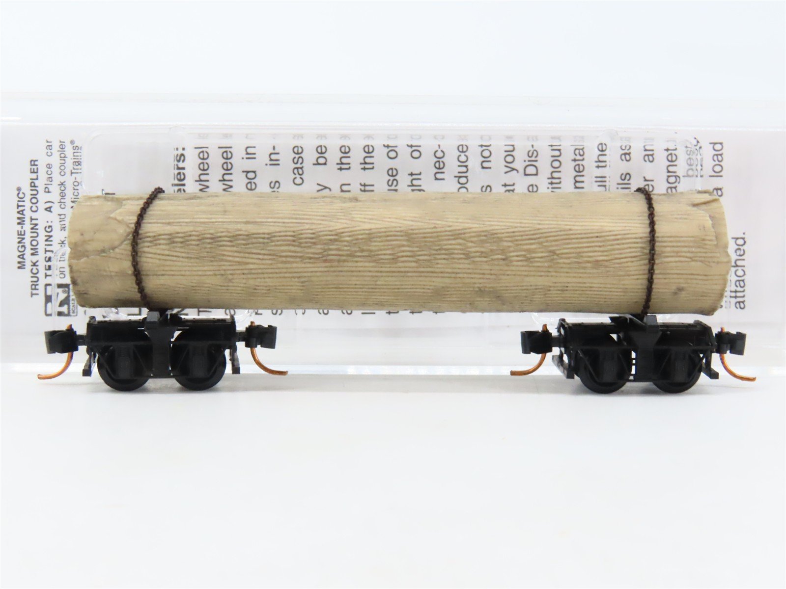 N Scale Micro-Trains MTL 11300740 Disconnect Log Car w/Load