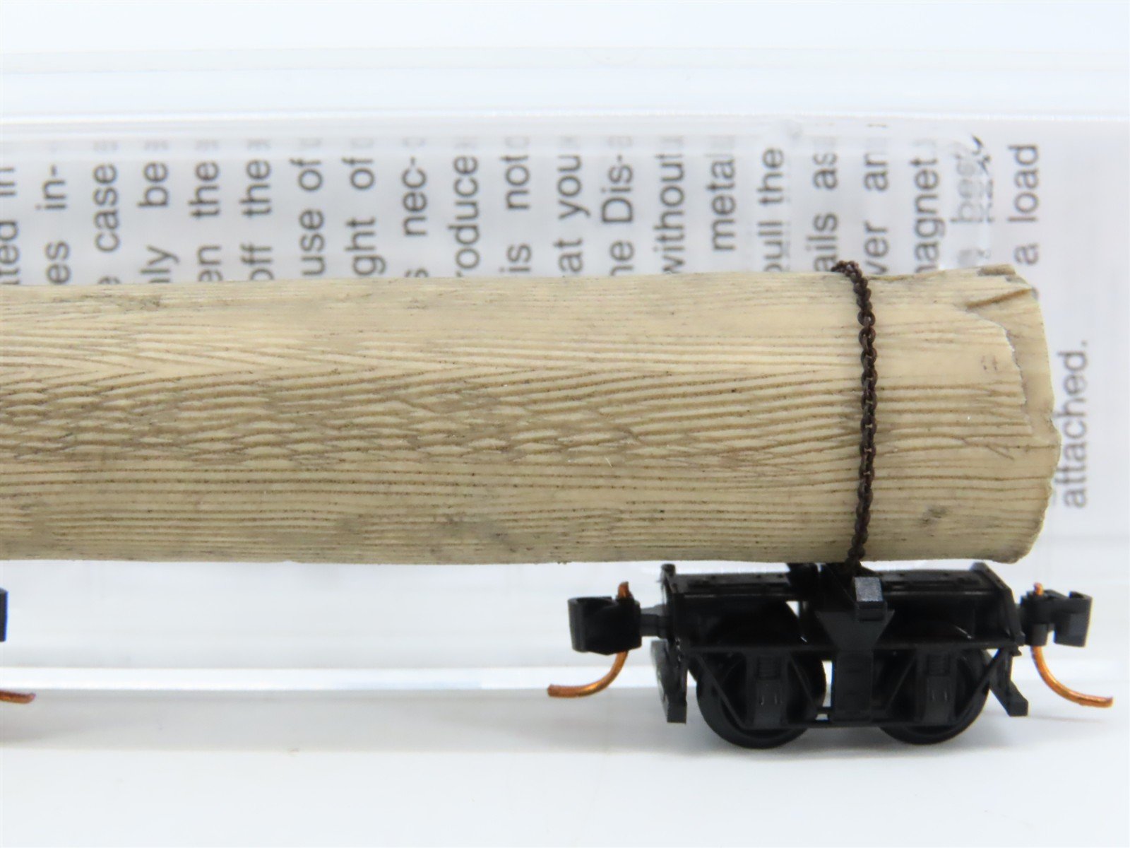 N Scale Micro-Trains MTL 11300740 Disconnect Log Car w/Load
