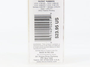 N Micro-Trains MTL 08400022 SP Railway 40' Woodchip Gondola #352010 w/Load