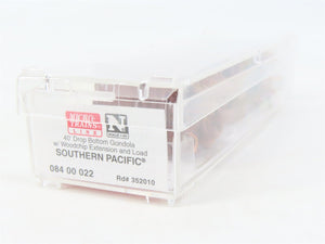 N Micro-Trains MTL 08400022 SP Railway 40' Woodchip Gondola #352010 w/Load