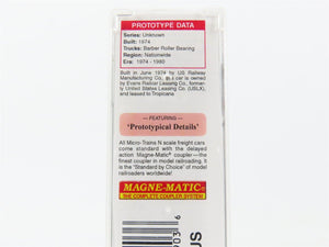 N Scale Micro-Trains MTL 07500040 USLX Tropicana 50' Standard Boxcar #13081