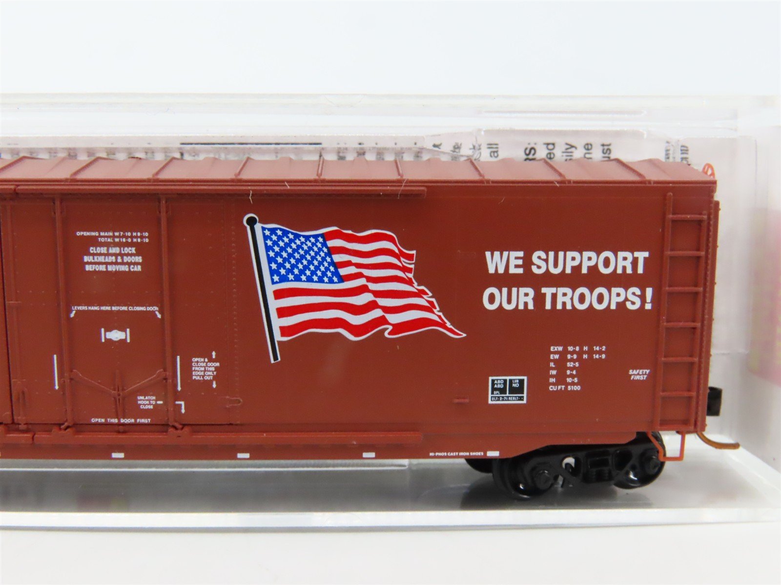 N Scale Micro-Trains MTL 07500180 WSOR Wisconsin & Southern 50' Boxcar #503052