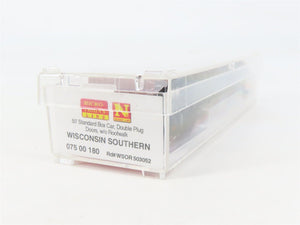 N Scale Micro-Trains MTL 07500180 WSOR Wisconsin & Southern 50' Boxcar #503052