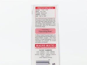 N Scale Micro-Trains MTL 07300070 CN Canadian National 40' Boxcar #11064
