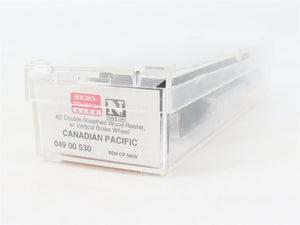 N Scale Micro-Trains MTL 04900530 CP Canadian Pacific 40' Wood Reefer #5609