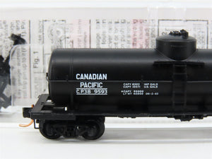 N Scale Micro-Trains MTL 65590 CP Canadian Pacific 39' Single Dome Tankcar #9593
